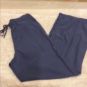 Vince Camuto navy blue wide leg pant